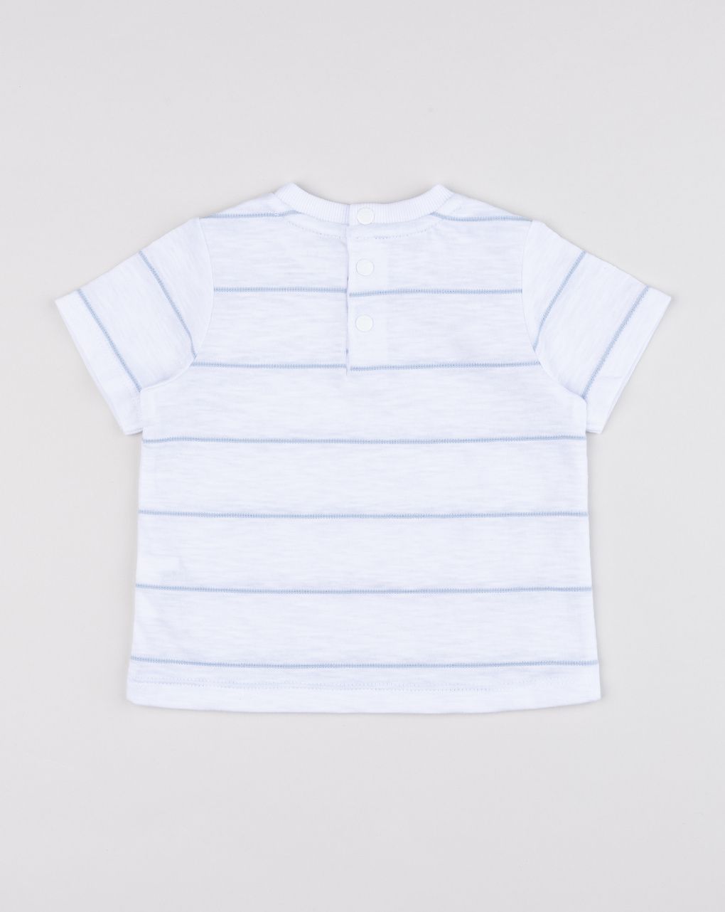 T-shirt basic essenziale bimbo a righe