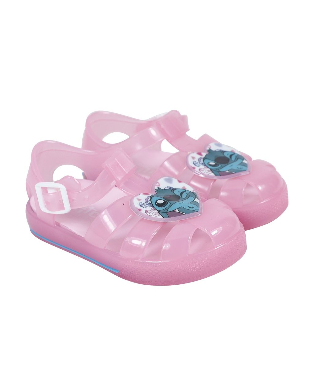 Sandalo jelly bimba rosa stitch