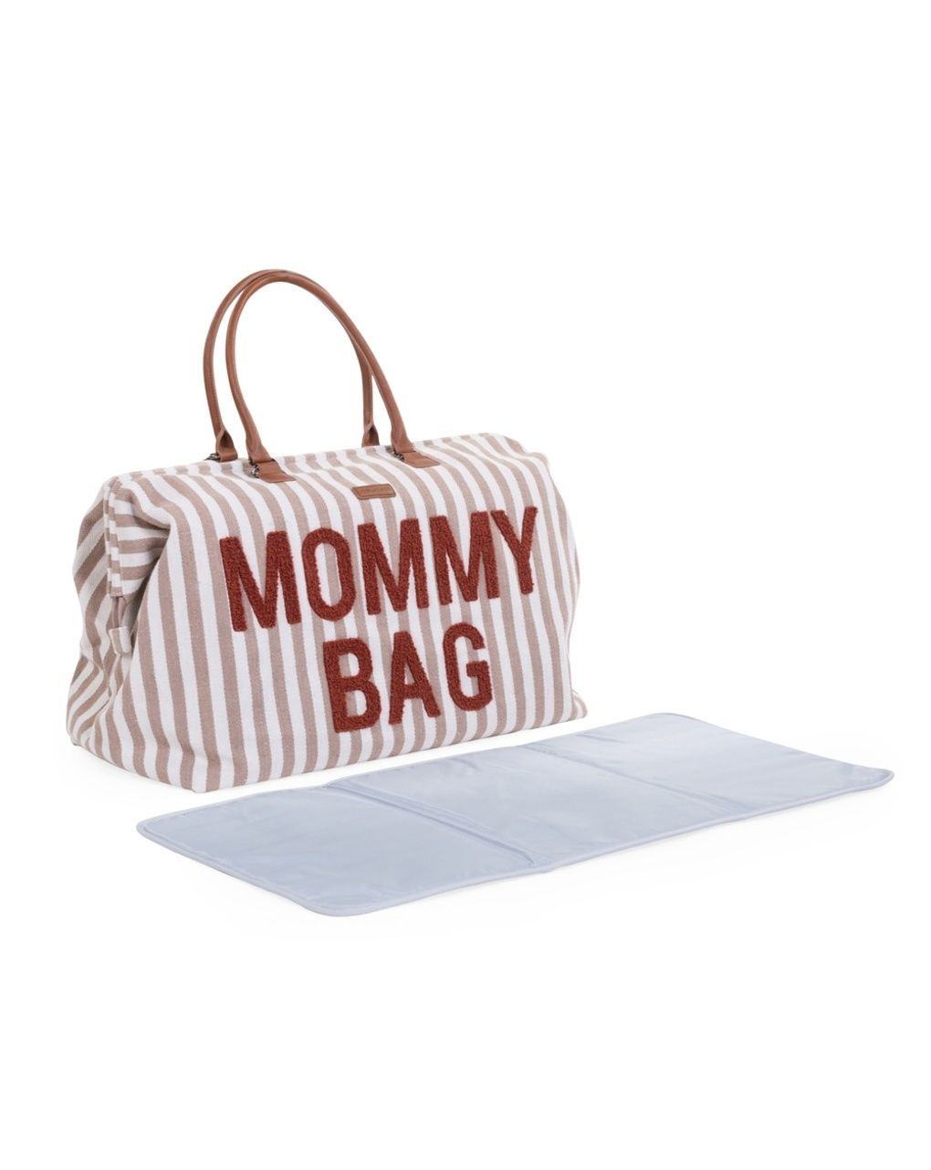 Borsa originale mommy bag cotone righe - childhome