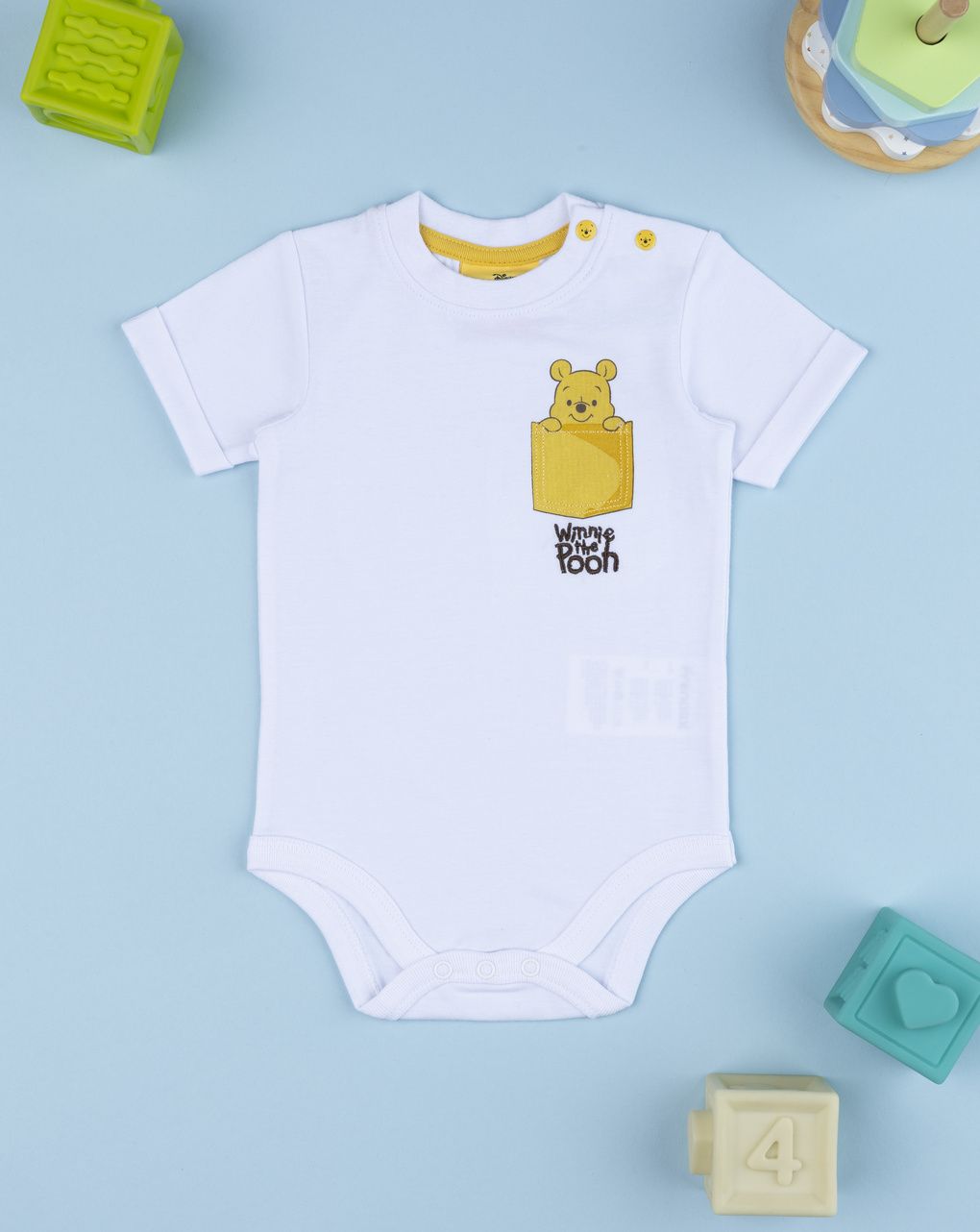 Body mezza manica bimbo winnie the pooh