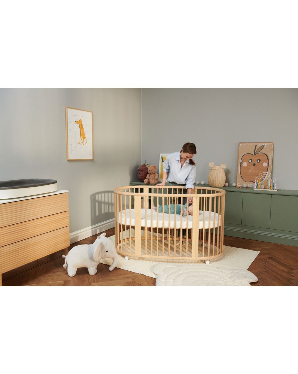 Lettino sleepi™ - natural -  stokke®