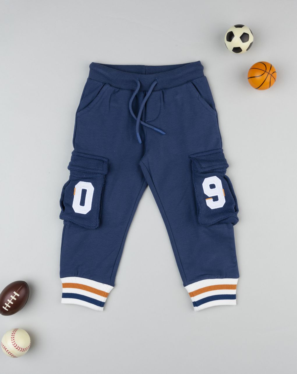 Pantalone lungo felpa leggera bambino