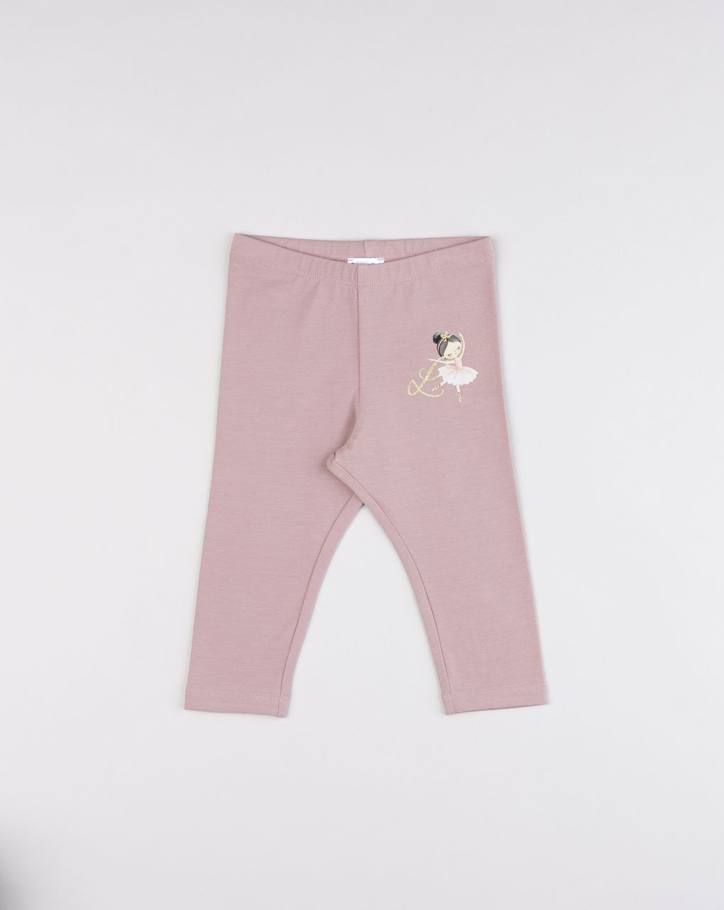 Legging bimba rosa ballerina