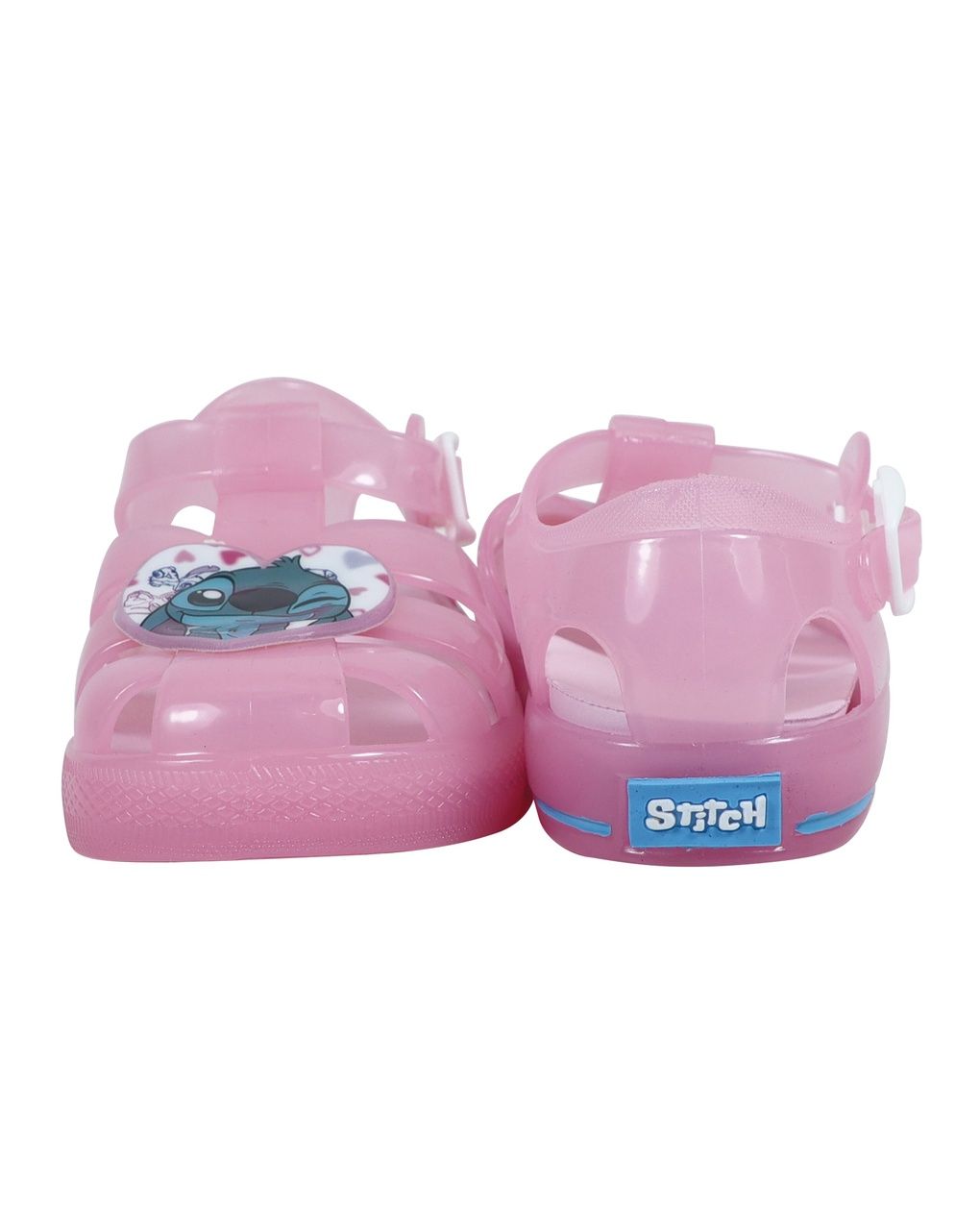 Sandalo jelly bimba rosa stitch