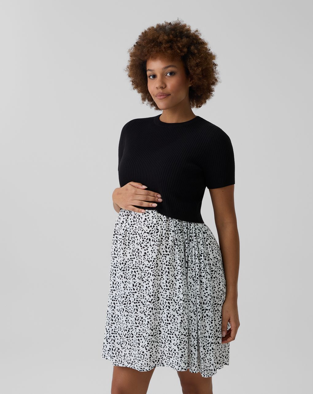 Abito premaman allover 2 pezzi