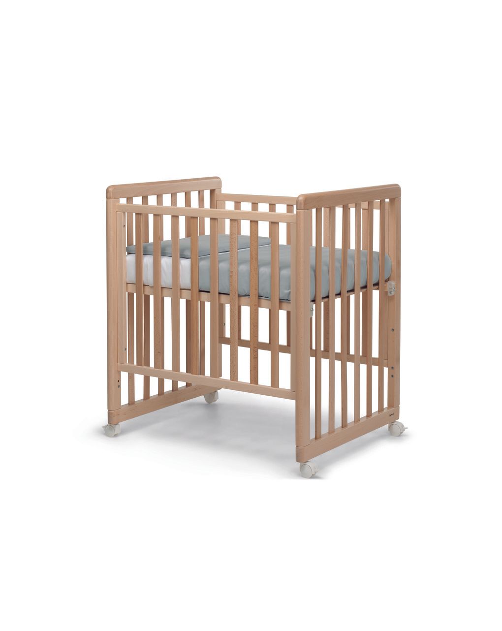 Lettino forever 8 in 1 naturale tessile grey - brevi