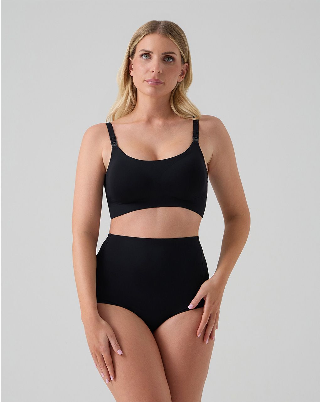 Reggiseno allattamento seamless nero