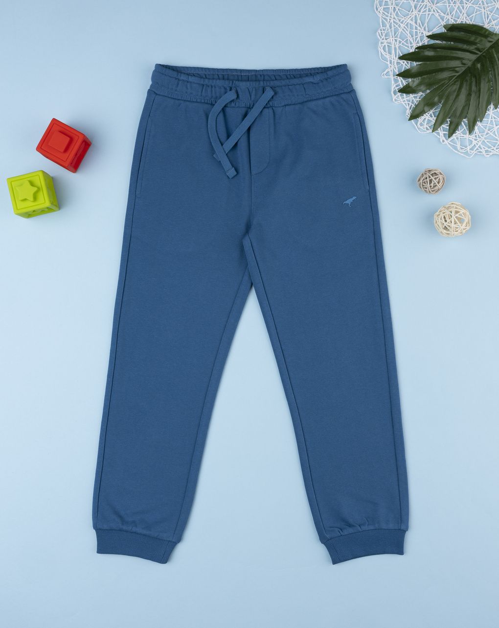 Pantalone bimbo blu