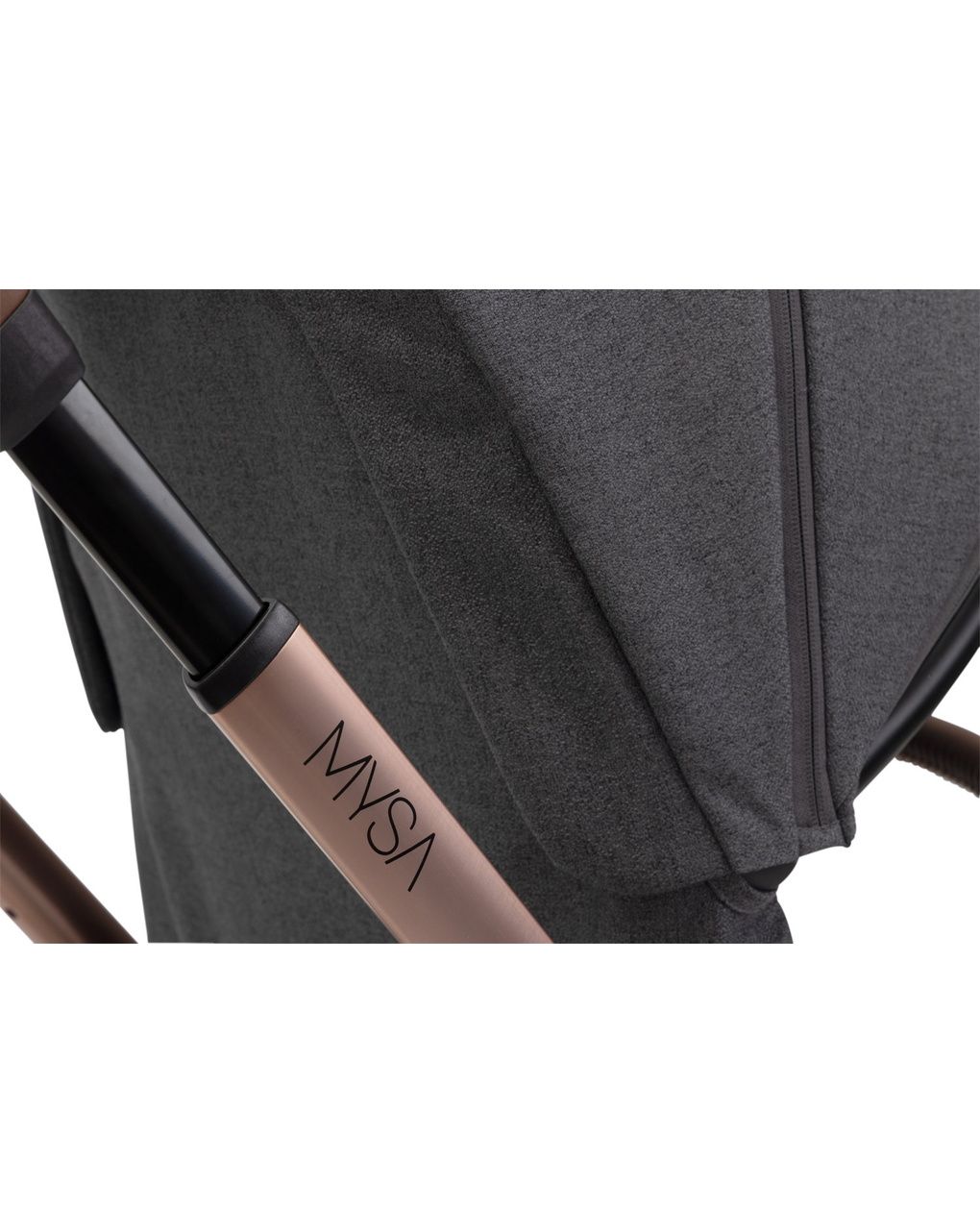 Trio mysa flexi first seat - black satin - chicco