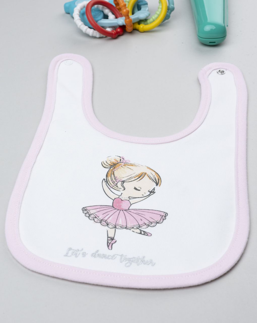 Bavaglino bimba ballerina
