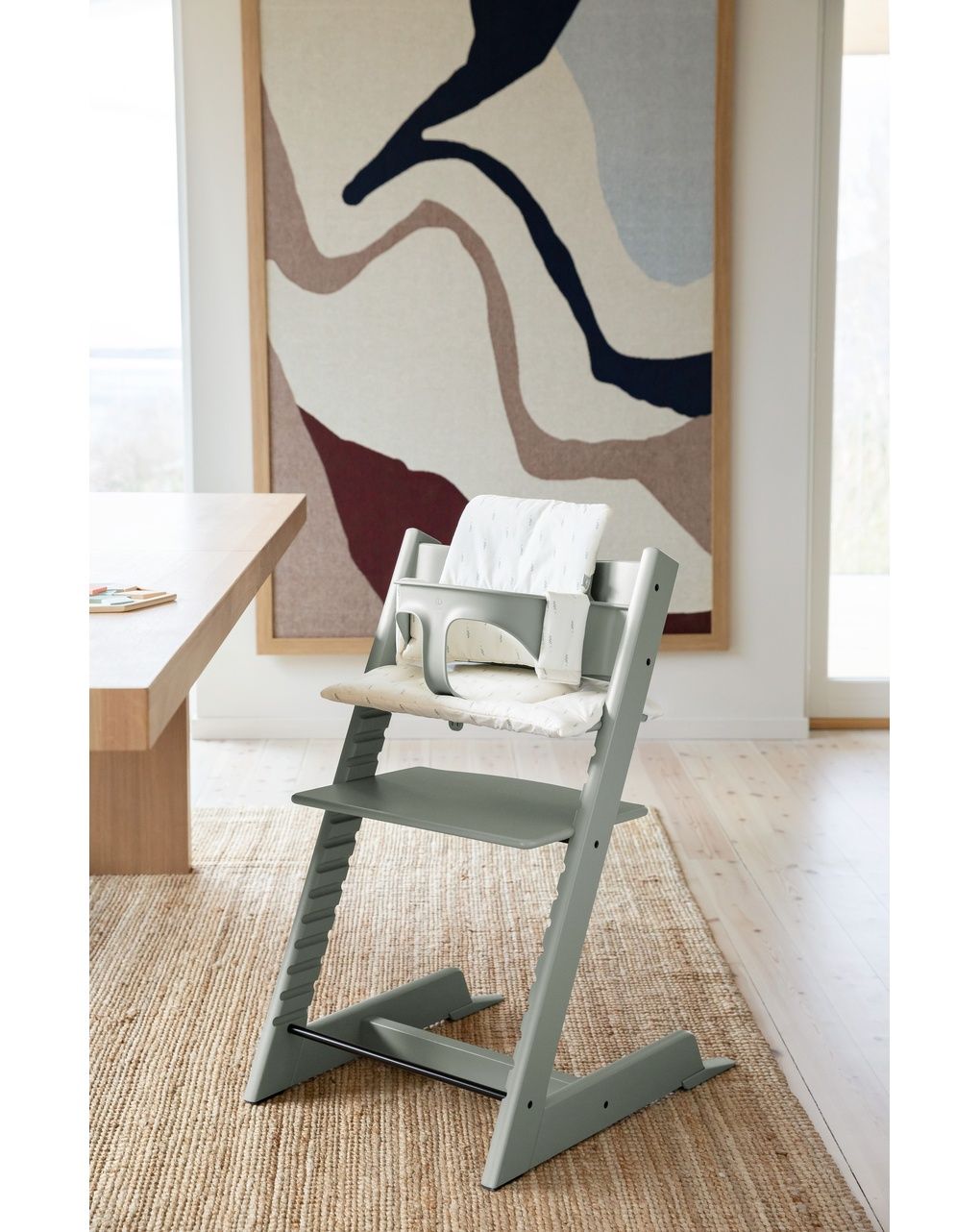 Tripp trapp® baby set² - glacier green - stokke