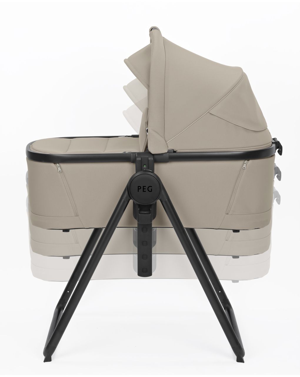 Navicella ypsi bassinet - vanilla blend - peg