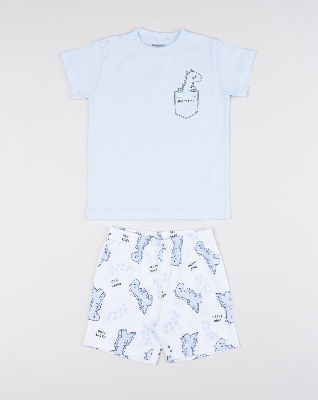 Pigiama bimbo estivo “happy dino”