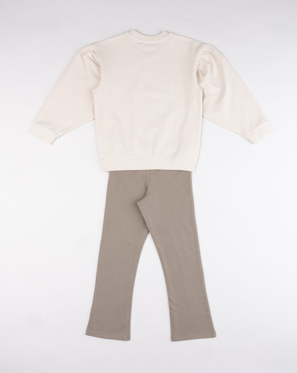 Completo jogging bimba marrone