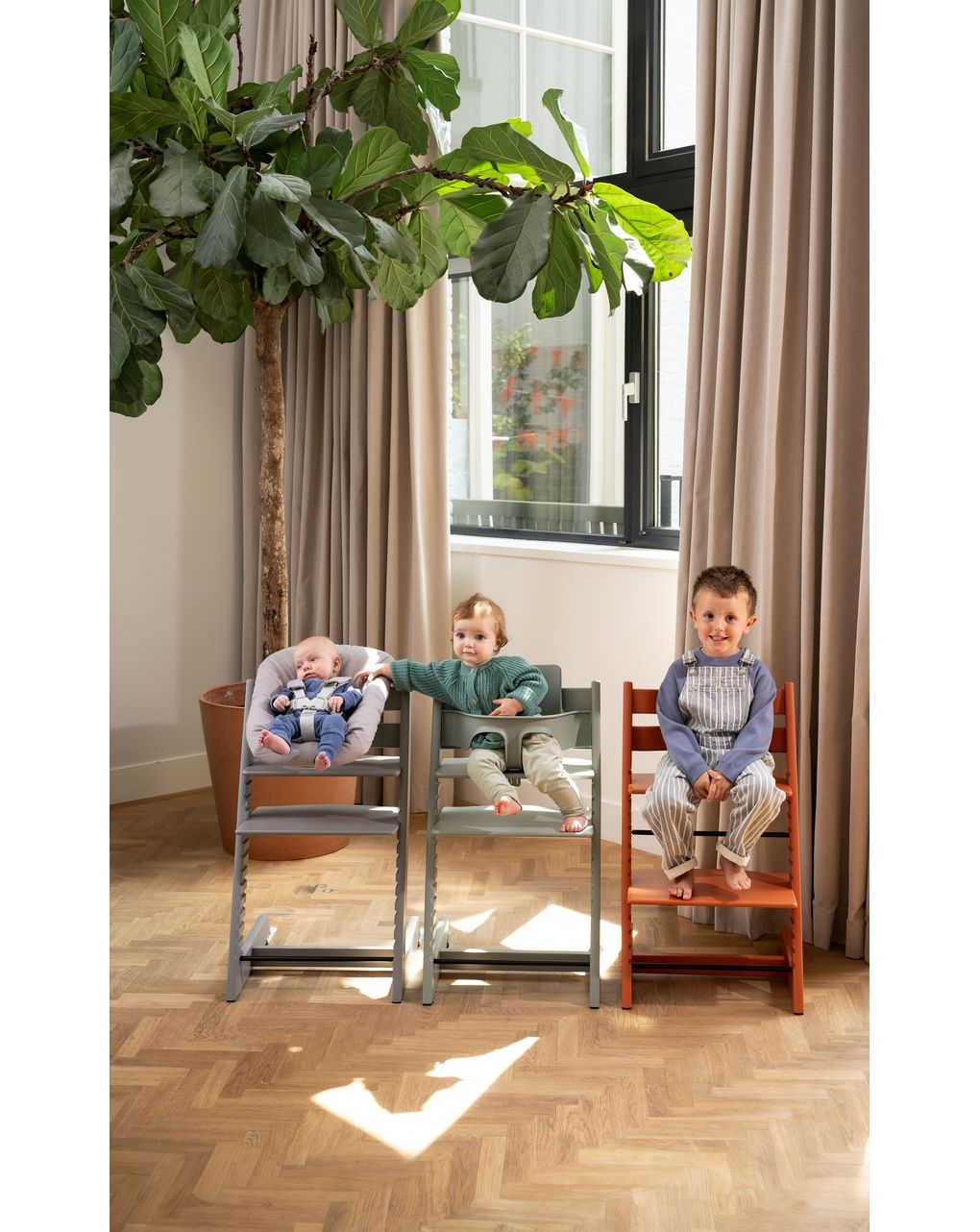 Sedia tripp trapp®  faggio - prodotto personalizzabile - glacier green - stokke®