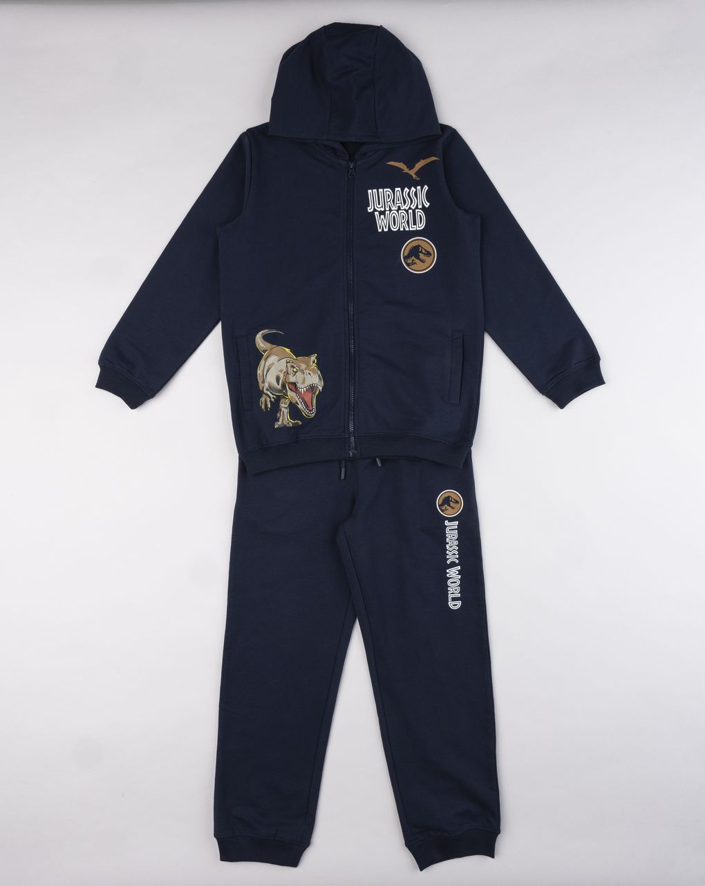 Tuta bambino jurassic world – felpa + pantalone