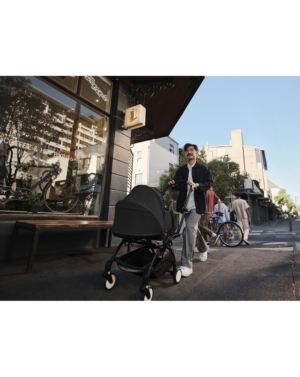 Navicella neonati - nera - stokke yoyo®