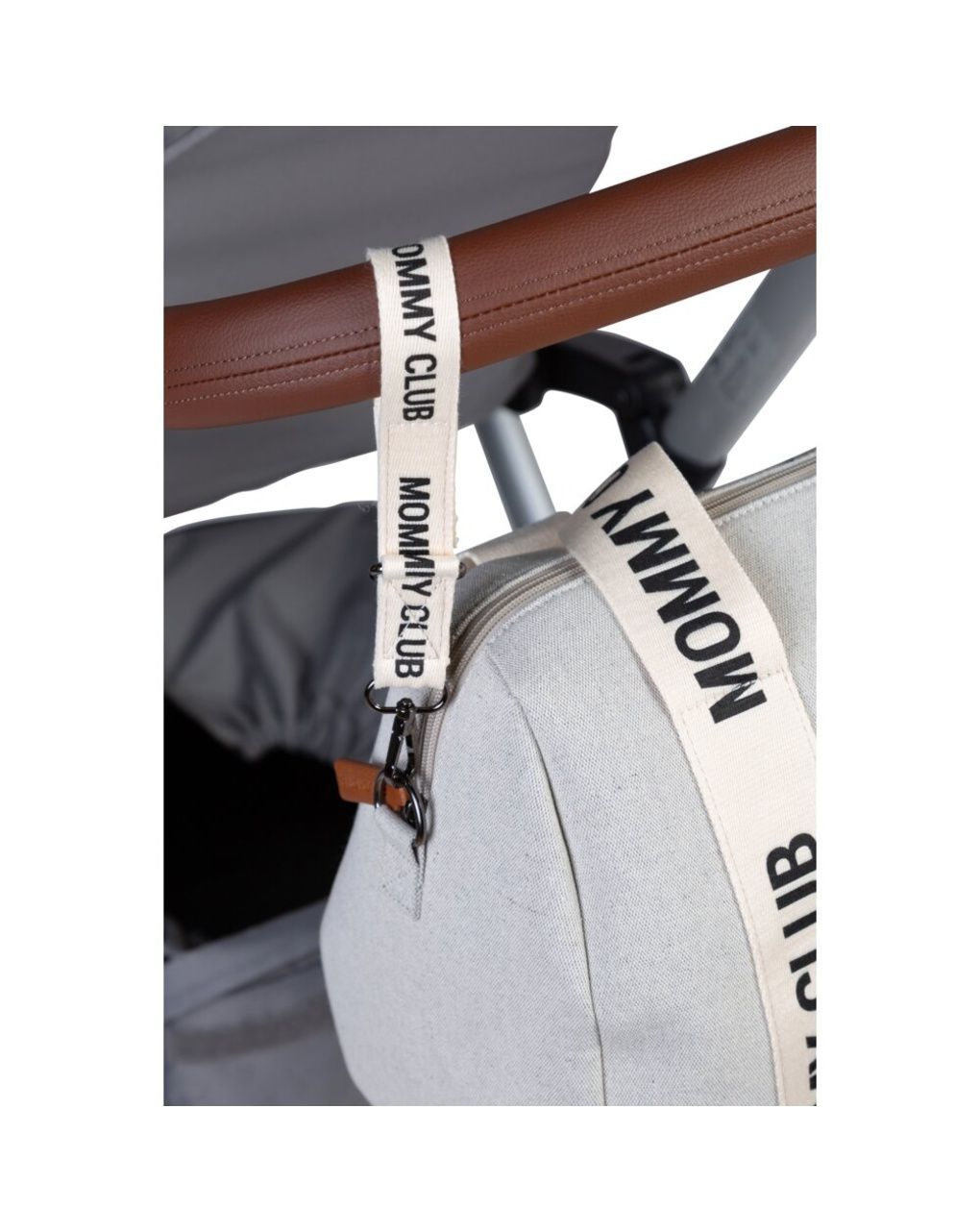 Borsa mommy club tela off white - childhome