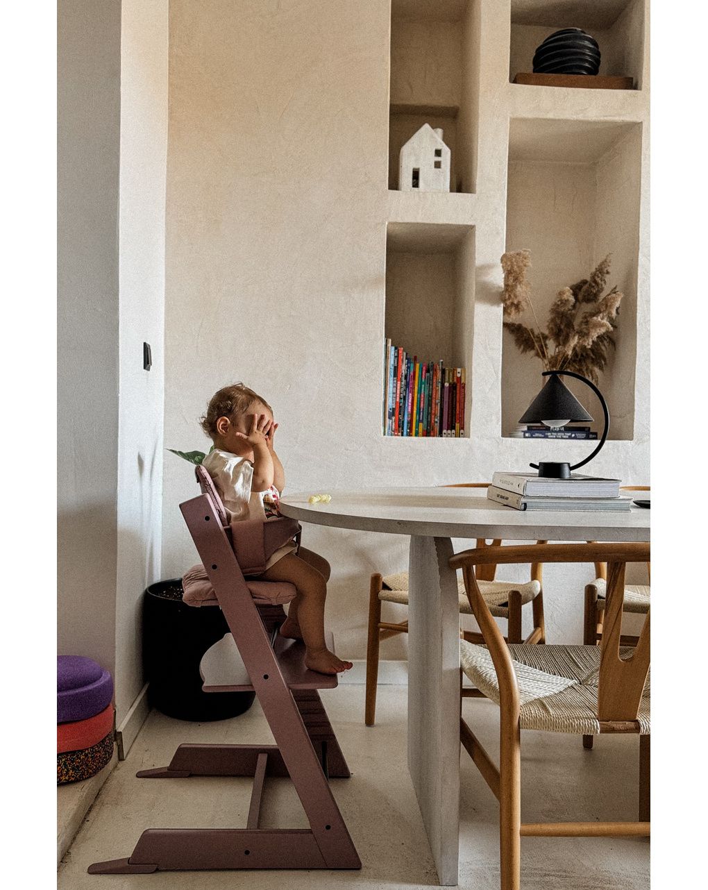 Tripp trapp® baby set² - heather mauve - stokke