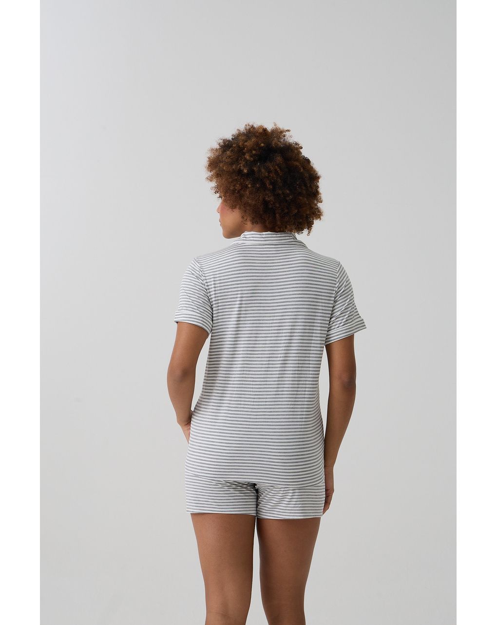 Pigiama premaman estivo rigato