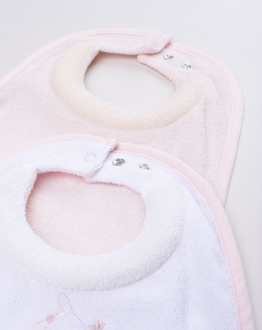 Bavaglini neonata coniglietti – set 2 pezzi