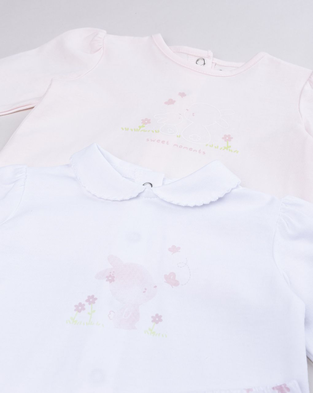 Pack 2 completi neonata – maglia + ghettina