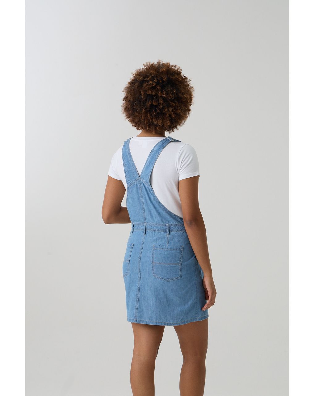 Salopette gonna premaman denim