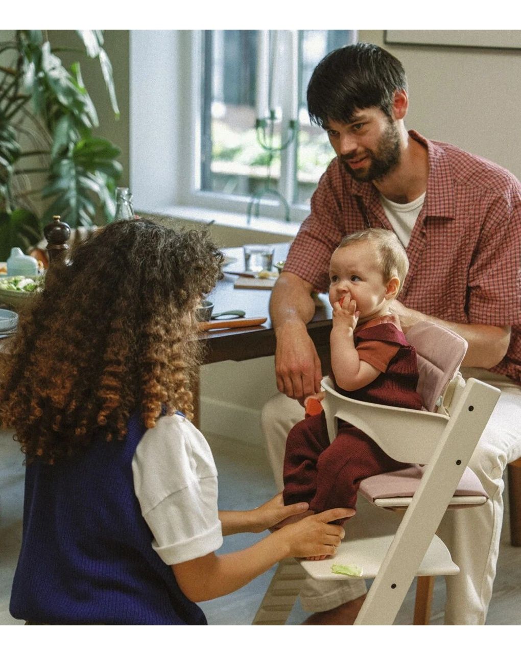 Pack seggiolone tripp trapp® nero sedia + babyset + newborn set antracite - personalizzabile - stokke®