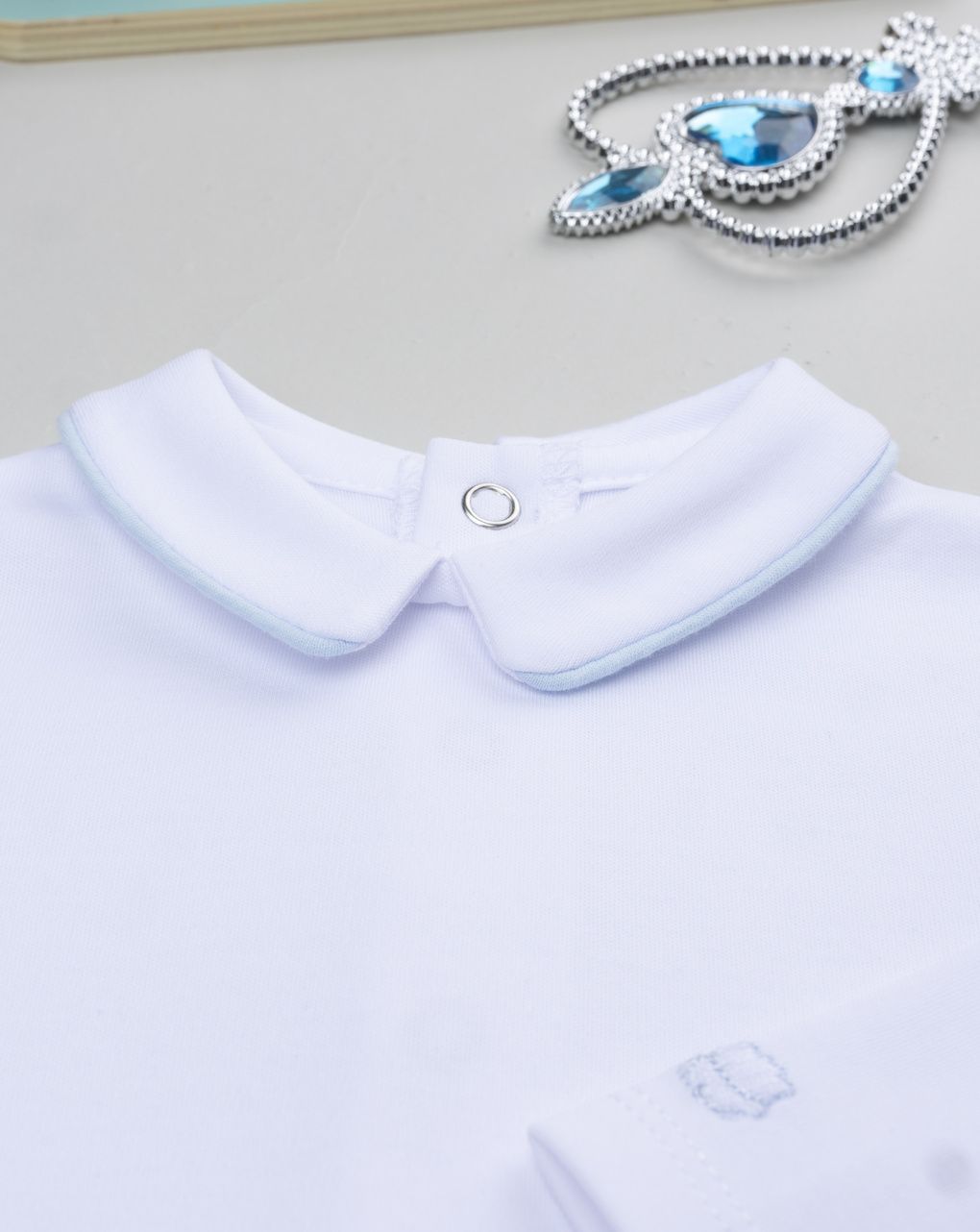 Completo salopette e magli neonato  con orsetto regalo