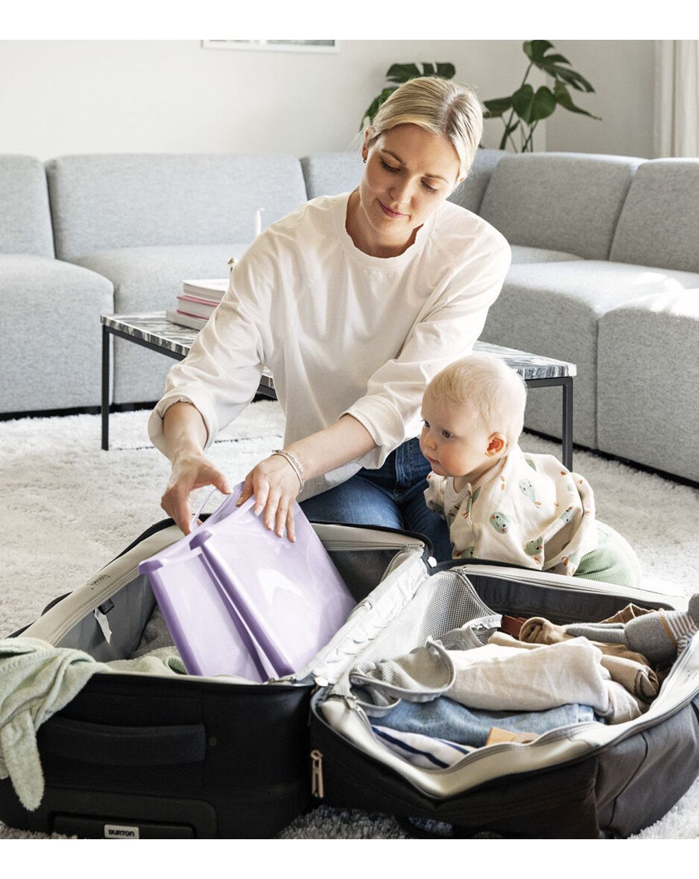 Vaschetta pieghevole flexi bath® - lavender - stokke®