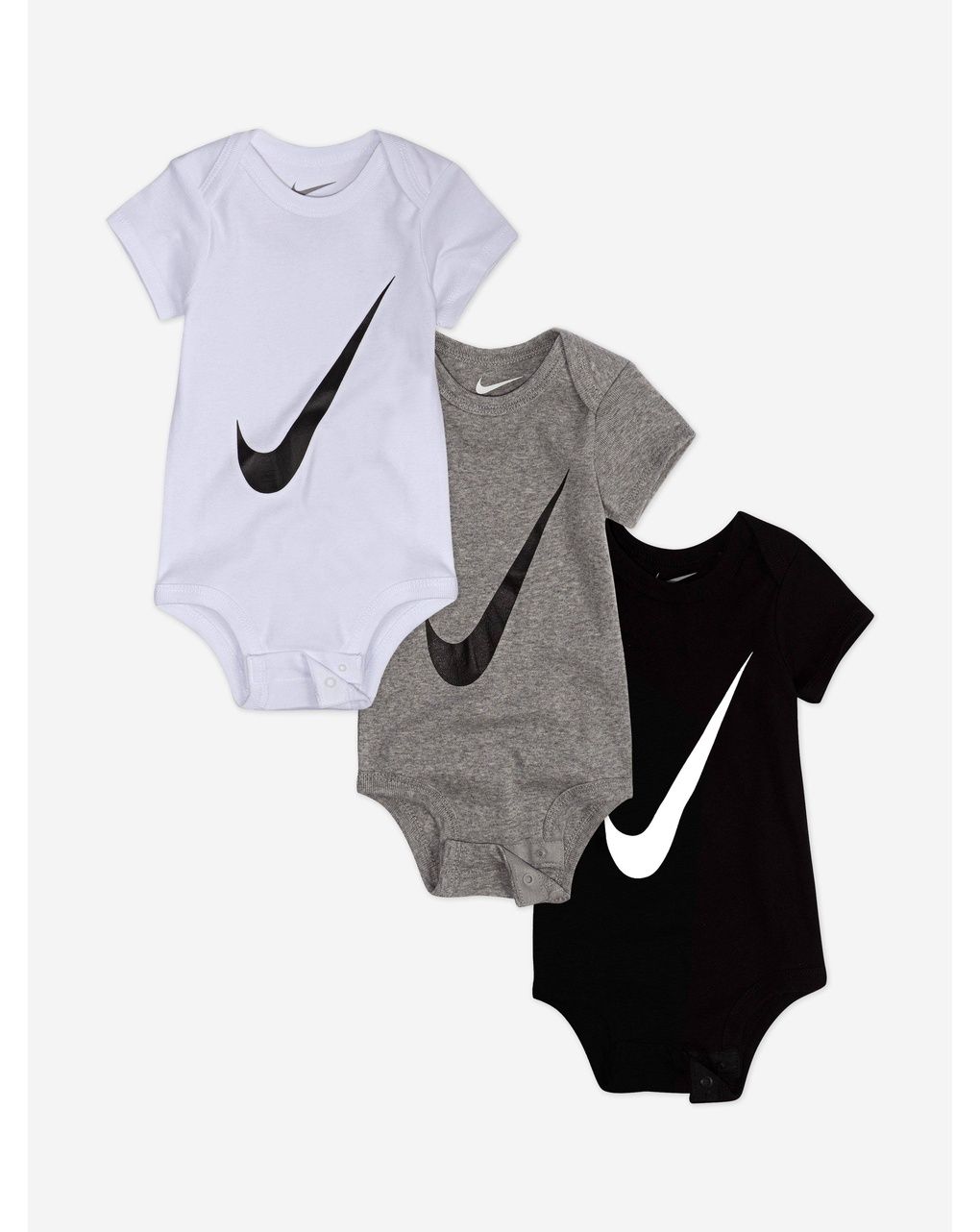 Pack 3 body neonato nike