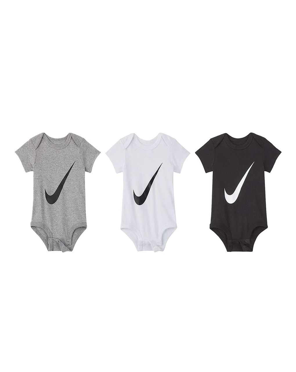 Pack 3 body neonato nike