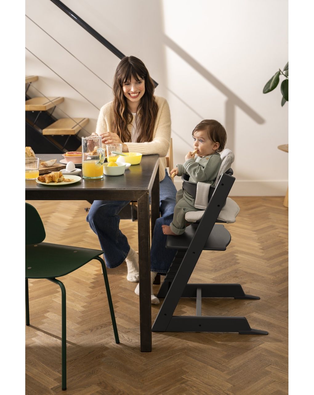 Tripp trapp® baby set² - nero - stokke