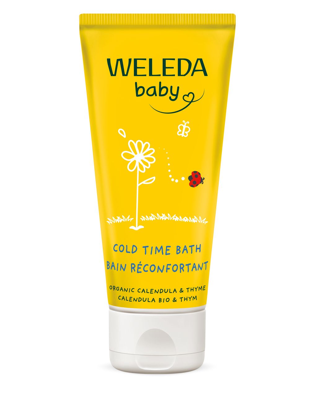 Bagno balsamico baby calendula cold time 75ml - weleda