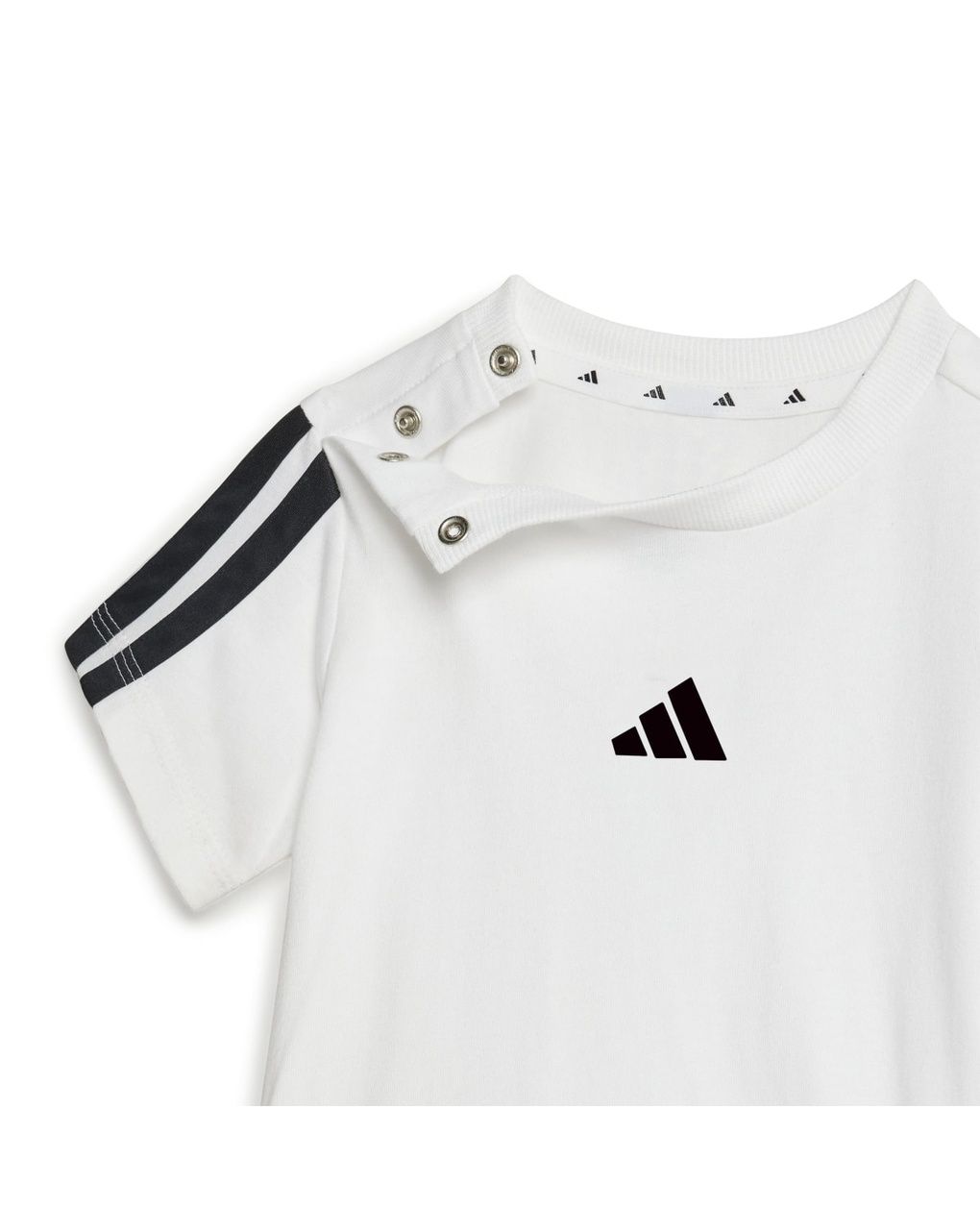 Completo nero/bianco adidas bambino