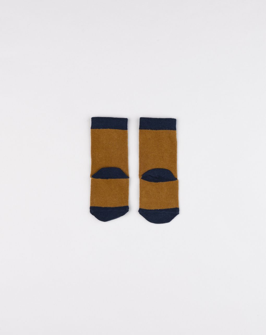 Calze bimbo marrone/blu animali