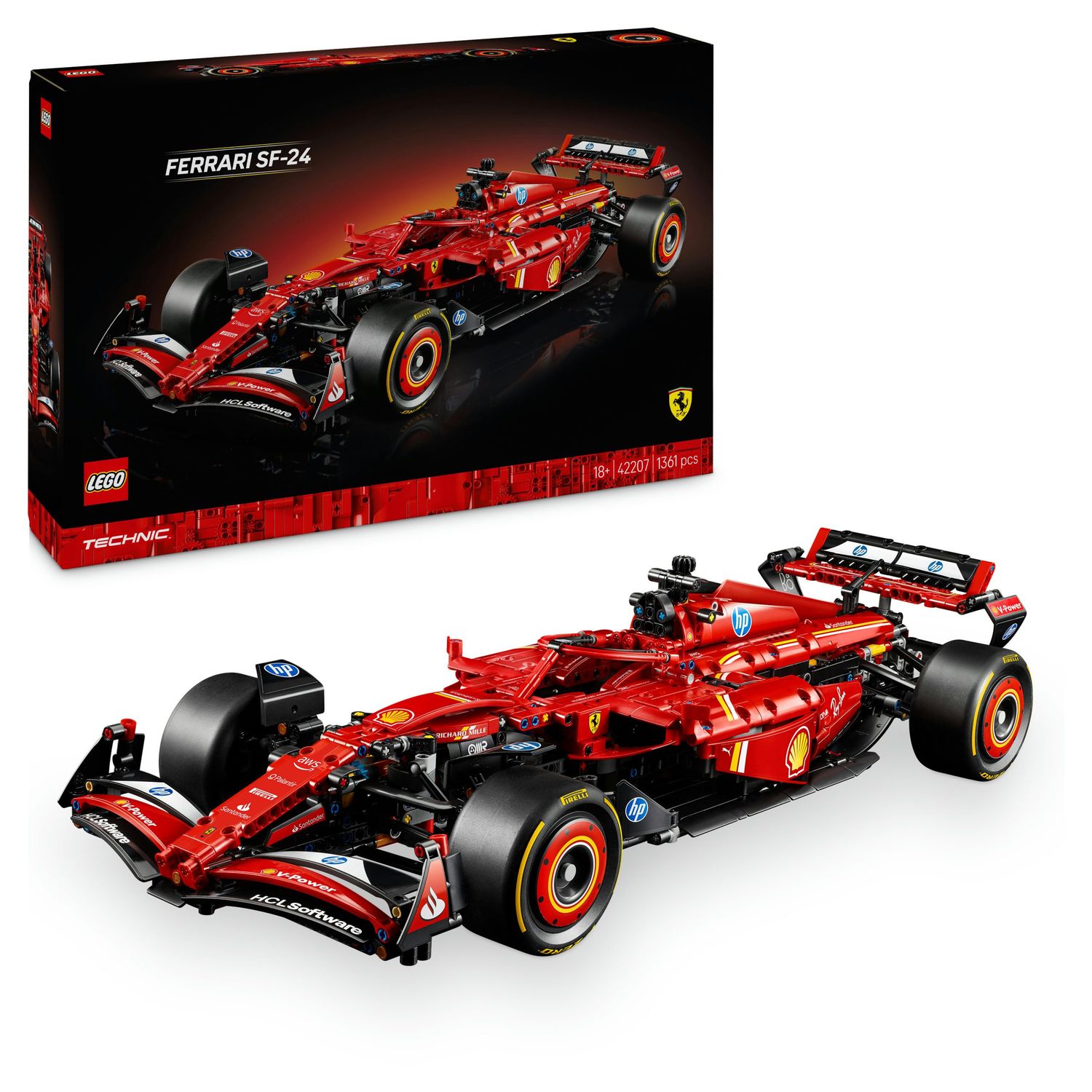 Lego technic monoposto f1 ferrari sf-24 - 42207