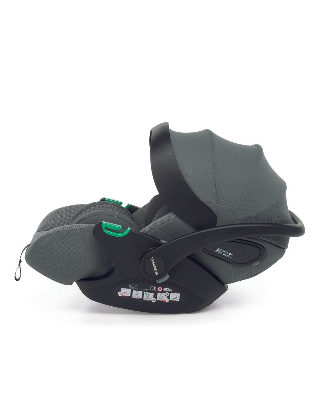 Trio divo + seggiolino rek grey+ adattatore - sport - foppapedretti