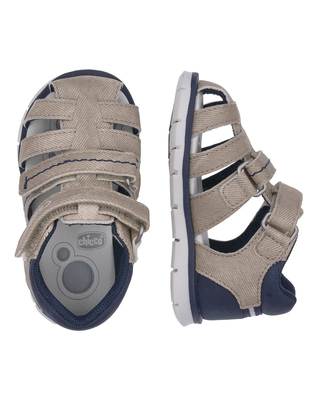 Sandalo ragnetto bimbo beige - chicco falco