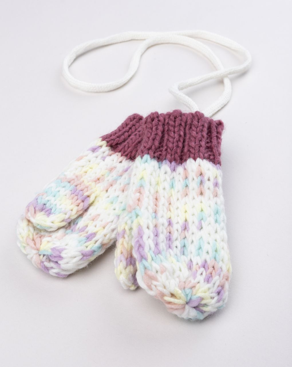 Muffole bimba tricot multicolor