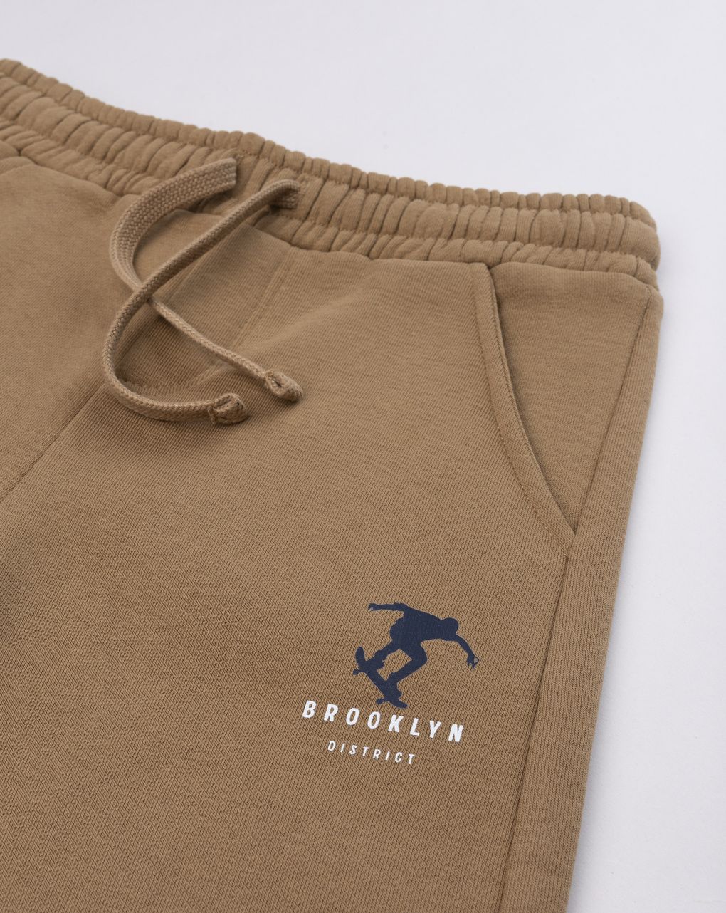 Pantaloni bambino marrone skate