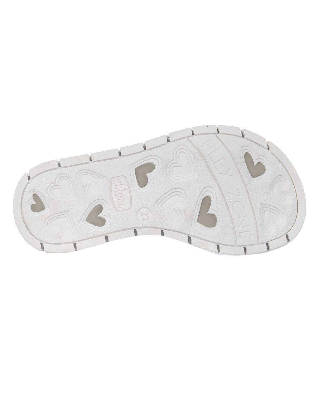 Sandali bimba bianchi con farfalle - chicco cinder