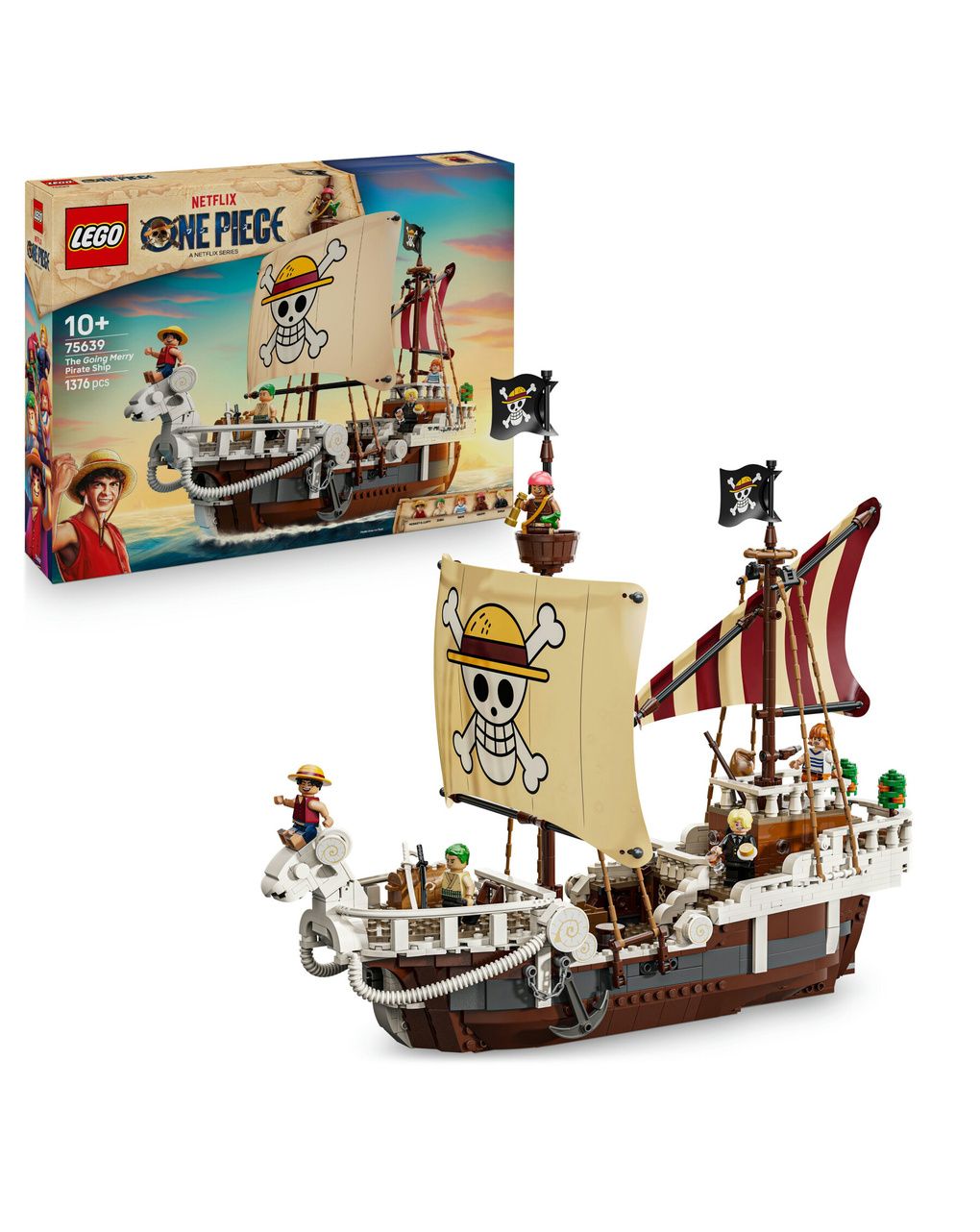 Lego one piece 75639 la nave pirata going merry