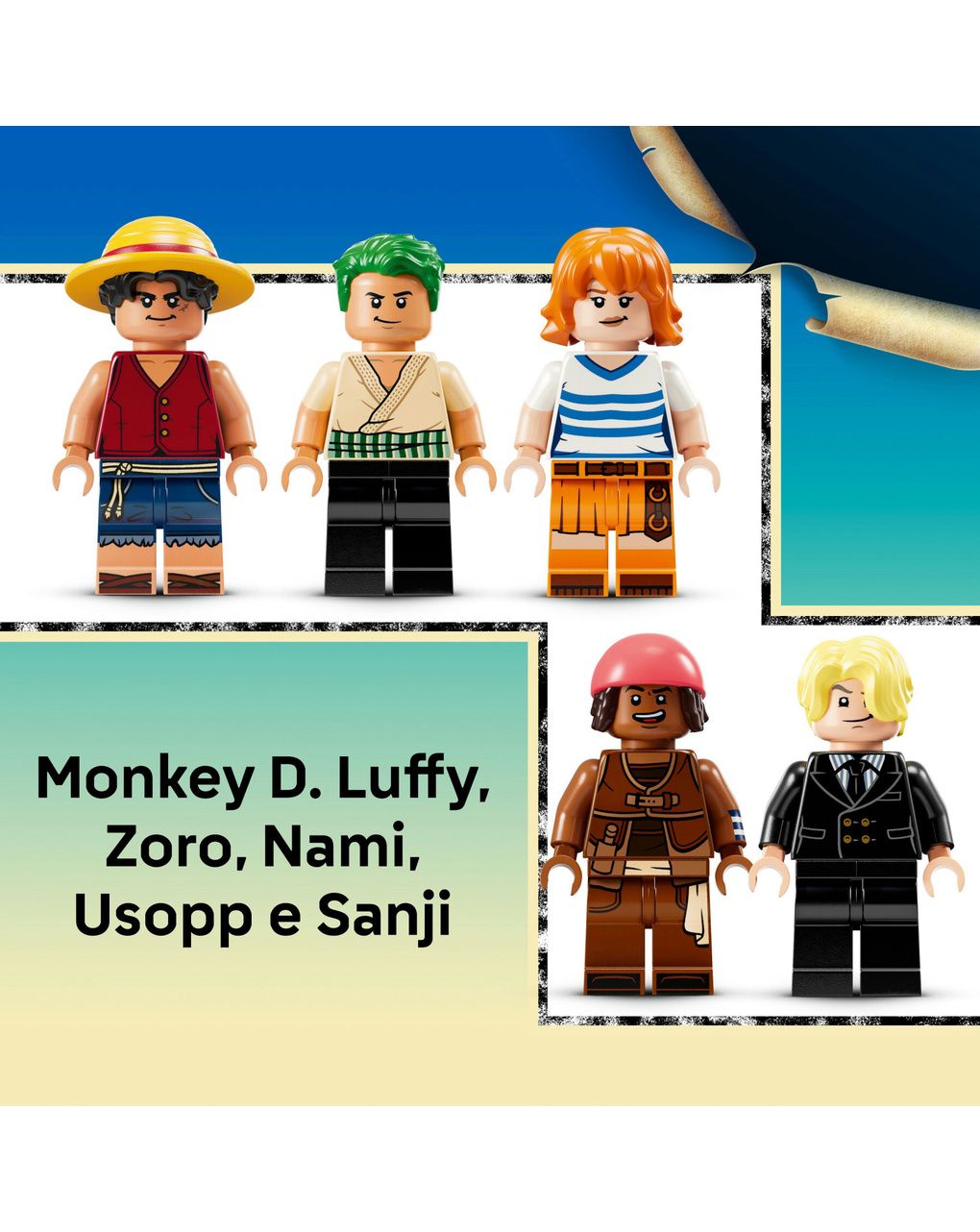 Lego one piece 75639 la nave pirata going merry