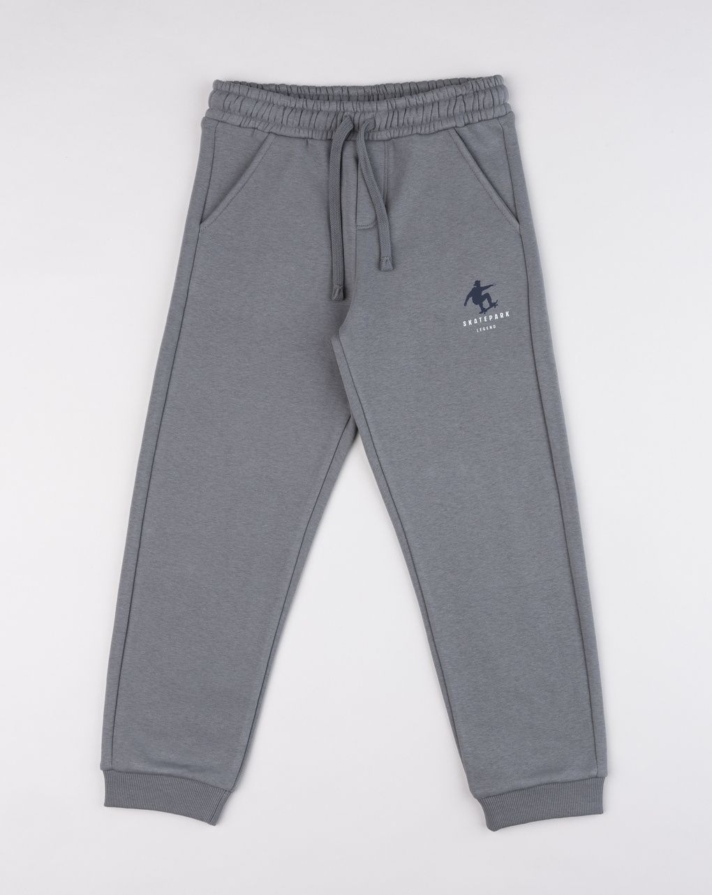 Pantaloni bambino grigio skate