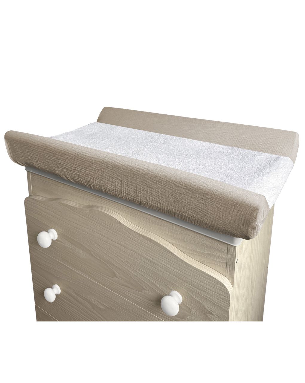 Coprifasciatoio muslin sabbia - italbaby