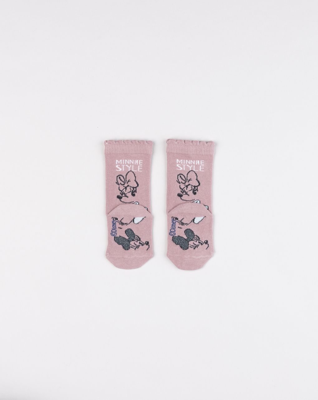 Coppia di calze bimba rosa minnie