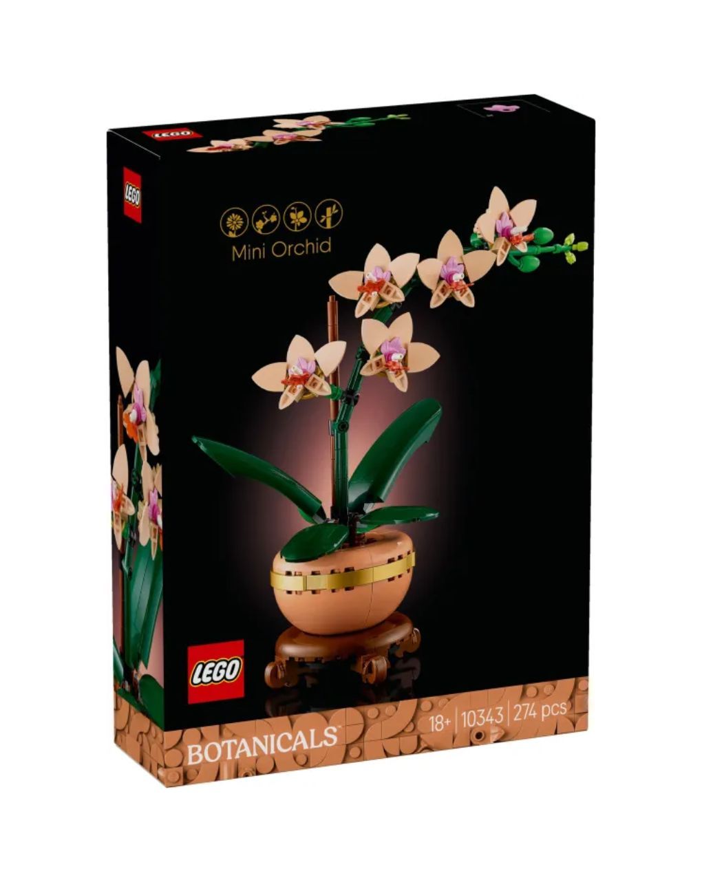 Lego botanicals mini-orchidea - 10343