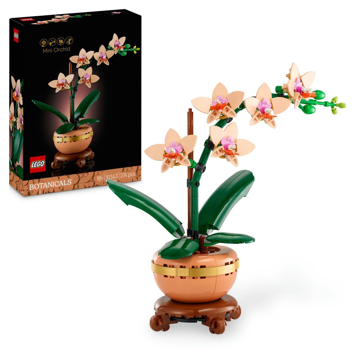 Lego botanicals mini-orchidea - 10343
