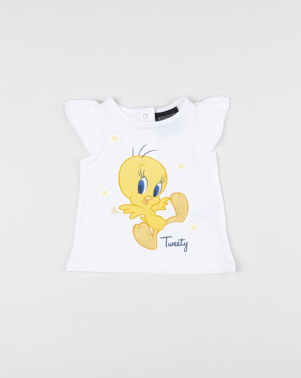 T-shirt bimba tweety maniche ad aletta